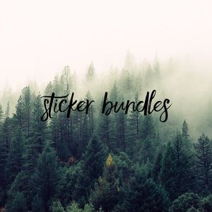 Brandy Melville sticker bundle